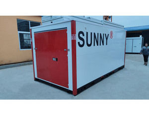 Container Foldable Foldable Container Storage Steel Material Welded Prefab Container Storage Self Storage Assemble Foldable Mobile Container Stackable Portable Storage