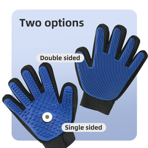 Gants en silicone pour enlever les poils d'animaux, outil de massage et de toilettage pour le bain des chats, pour le nettoyage et le démêlage des animaux - Product Image 4