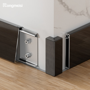 <span class=keywords><strong>Plinthe</strong></span> en acier inoxydable Prolink, garniture métallique pour <span class=keywords><strong>carrelage</strong></span>, pour <span class=keywords><strong>plinthe</strong></span> en bois, moulure en aluminium, revêtement de sol extérieur, garniture de sol à clipser - Product Image 1