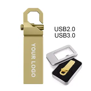 best gift USB 3.0 flash drive 8gb metal pendrive 16gb 32gb 64gb 128gb 3.0 usb stick pen drive flash usb disk for hp