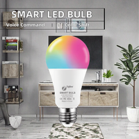 Miroir intelligent Coibeu avec Wi-Fi et écran TFT, bande LED RVBC colorée, compatible Alexa et Google Assistant