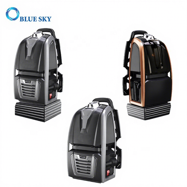 Big Power Cordless Bagless or Bagged Rechargeable Backpack Vacuum Cleaner With Blow Function and Effective Filter