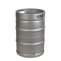 Tonneau de remplissage de cuillères A S G, 50 lite en acier inoxydable, 15.5 gallons, artisanat empilables, extérieur, pièces de rechange, en acier inoxydable, 50 l, fût de bière