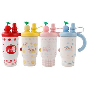 Vaso térmico doble con asa para viaje, para mujer, de gran capacidad. - Product Image 4