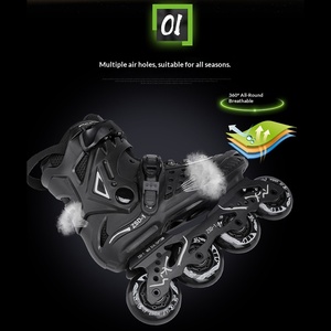 <span class=keywords><strong>Pattini</strong></span> in Linea Ljc per Adulti, Taglia Grande, Monofila, per Pattinaggio su Superficie Piatta - Product Image 2