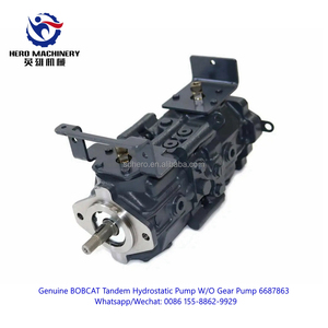 Diskon suku cadang <span class=keywords><strong>BOBCAT</strong></span> 6687863, pompa hidrolik Tandem hidrostatik dengan O - Product Image 3