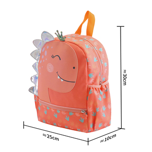 <span class=keywords><strong>Mochila</strong></span> Escolar de Tela Oxford con Diseño de Dinosaurio Rosa, de Alta Visibilidad, para Niños de Preescolar, la Más Vendida - Product Image 1
