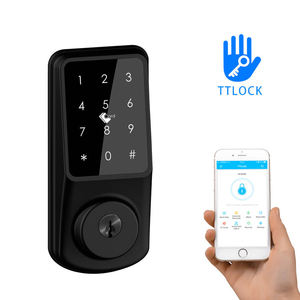 Serratura Intelligente TTLOCK Tuya ad Alta Sicurezza con Password, Scheda IC 13.56MHz, Controllo Accessi per Hotel e Casa, Chiave e <span class=keywords><strong>Smartphone</strong></span> - Product Image 3