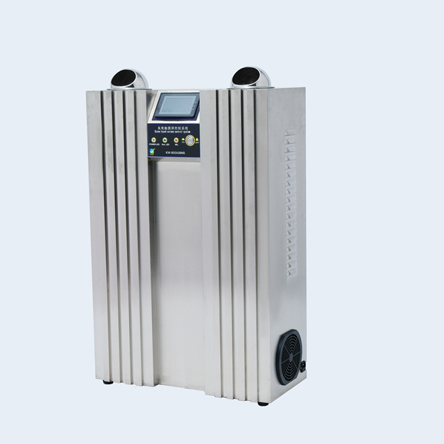 Kewei 100g/H 200g/H Air Source Space Disinfection Sterilization Ozone Generator 99.99% Purify Efficiency 50kg 1 Year Warranty