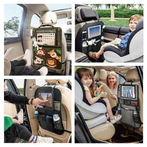 Organisateur de siège arrière de <span class=keywords><strong>voiture</strong></span> en tissu polyester durable pliable avec séparateurs Fourre-tout de stockage d'articles pour enfants pour la <span class=keywords><strong>voiture</strong></span> et la maison - Product Image 5