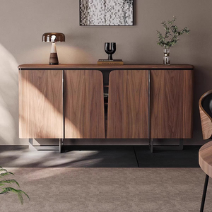 <span class=keywords><strong>Table</strong></span> <span class=keywords><strong>console</strong></span> de salon en bois de noyer moderne de luxe, buffet de grande capacité pour salle <span class=keywords><strong>à</strong></span> <span class=keywords><strong>manger</strong></span>, meuble de maison, hôtel - Product Image 1