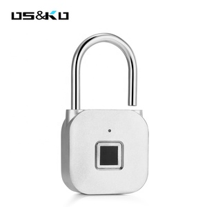 <span class=keywords><strong>Huella</strong></span> digital cerradura eléctrica sin llave inteligente USB recargable impermeable anti-robo de seguridad <span class=keywords><strong>candado</strong></span> cerradura - Product Image 1