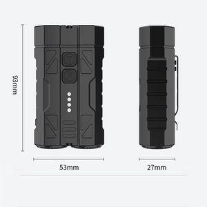 Linterna Portátil Blanca con Láser y Doble Interruptor, Magnética, de Largo Alcance, EDC, para <span class=keywords><strong>Camping</strong></span> y Búsqueda - Product Image 2
