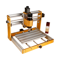 3018 Plus semua mesin penggilingan CNC aluminium dengan 5.5W 10W kompatibilitas Laser untuk penggilingan PCB