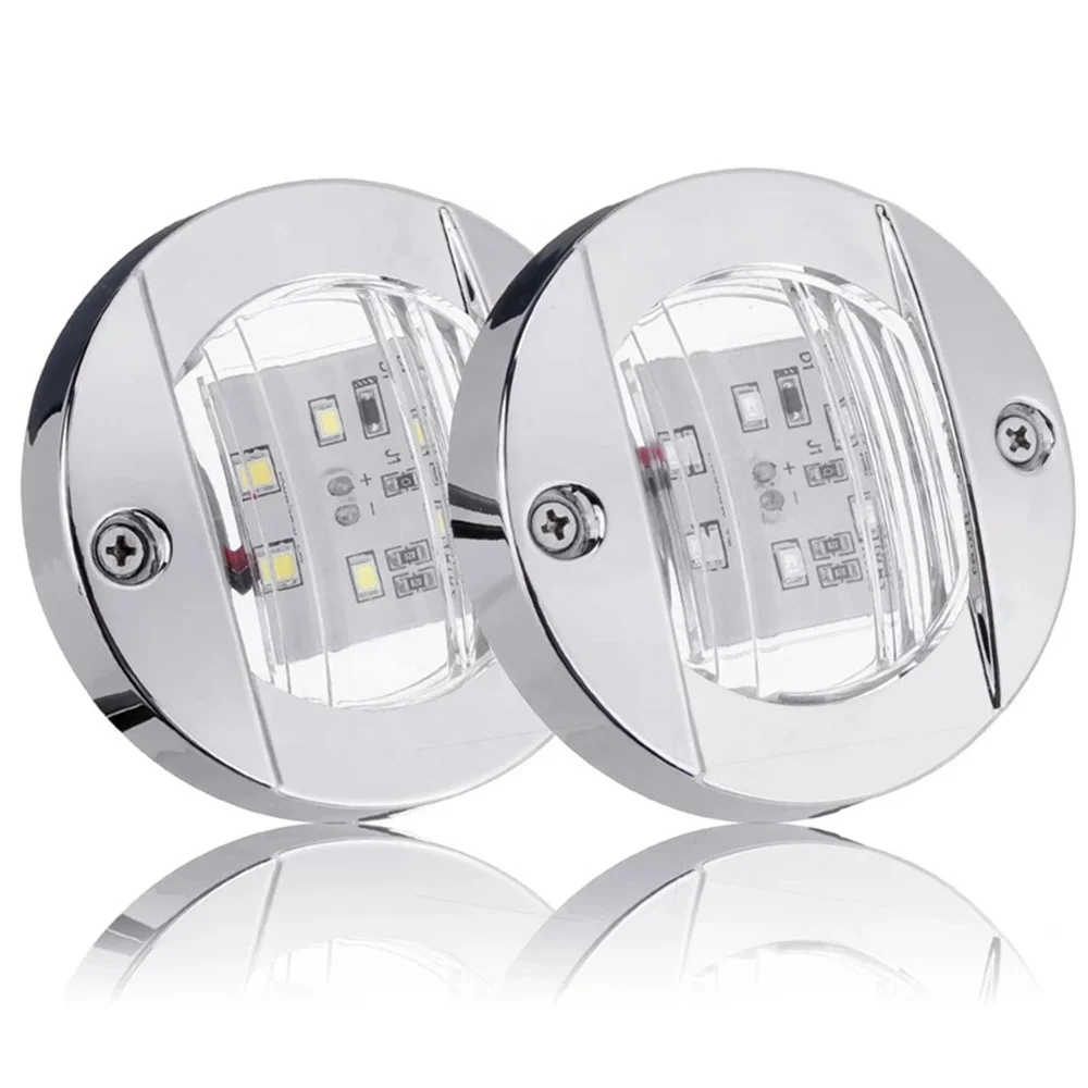 12 В 24 В круглая форма 6 светодиодов для яхты, морской лодки, подвесной светодиодный фонарь, освещение салона навигации