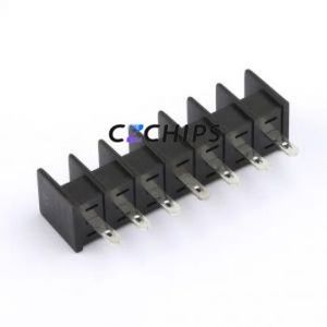 MX25H-7.62-07P-BK01-Cu-S-A Barrier Terminal Block Through hole Component (THT),P=7.62mm Connector Two Sides 7.62mm 1x7P 7P - Product Image 2