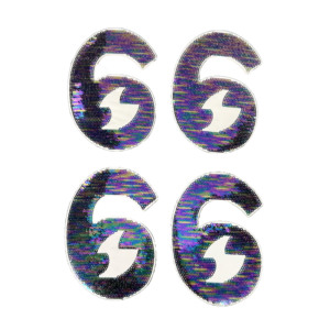 Вышитые нашивки с пайетками: Сердца, буквы, цифры, цветы. Блестящие аппликации с индивидуальным логотипом. Термоклеевые мультяшные нашивки для одежды. - Product Image 5