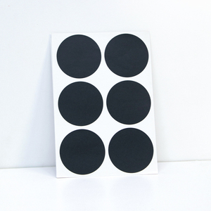 Etiqueta de pizarra de vinilo, pegatina de reposición extraíble, autoadhesiva, impermeable, PVC, decoración mate - Product Image 2