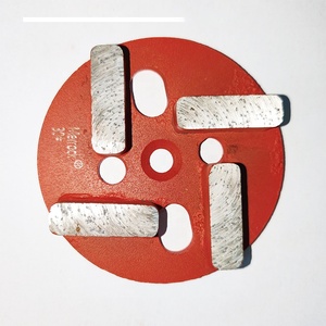 Discos de Diamante Abrasivos de 4 Pulgadas y 4 Segmentos para Pulir y Desbastar Pisos de <span class=keywords><strong>Concreto</strong></span> y Metal - Product Image 2