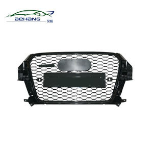 Grille avant pour <span class=keywords><strong>RS</strong></span> <span class=keywords><strong>Q3</strong></span>, compatible avec Audi <span class=keywords><strong>Q3</strong></span> 2013 2014 2015, grille nid d'abeille pour pare-chocs avant, kit de remplacement de carrosserie - Product Image 1