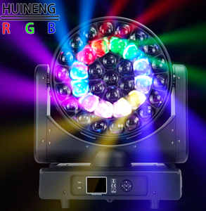 Factory Price 37pcs 40w Big Bee Eye Zoom Wash Beam Moving Head Light <strong>Dmx</strong> <strong>Control</strong> for Nightclub Concert Stage <strong>Suppliers</strong> - Product Image 2