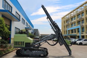 Crawler loại tích hợp DTH <span class=keywords><strong>Rock</strong></span> nổ máy khoan quay giàn khoan với thành phần động cơ cốt lõi cho khoan mỏ - Product Image 4