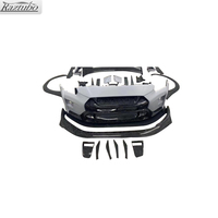 Kit de carrosserie en fibre de carbone de haute qualité Vari, diffuseur de pare-chocs, jupes latérales, aileron de capot pour Nissan GT R35