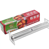 Rouleau de papier aluminium de qualité alimentaire, résistant, antiadhésif, pour usage en cuisine