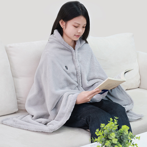 Usb Aangedreven Draagbare Draadloze Verwarmde Poncho Wrap Elektrische Verwarmde Camping Draagbare Verwarming Deken Schouder - Product Image 1