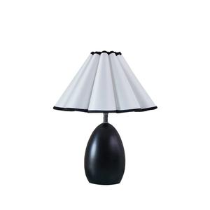 Pastoral Style Retro Pleated Petal Bedside Lamp Instagram Bedroom with Girly Korean Atmosphere 3 Color Temperature CCT for Study - Product Image 4