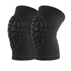 Rodilleras de Baloncesto de Alta Calidad al por Mayor, Rodilleras Transpirables de Neopreno con Diseño de Panal de Abeja, Antideslizantes, Personalizadas, Suaves, para Protección de Rodilla en el Gimnasio - Product Image 3