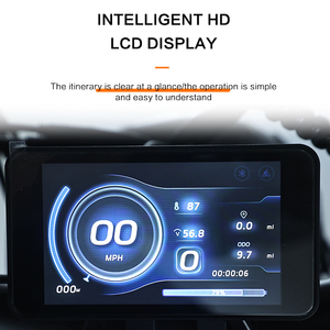 Vélo électrique tout-terrain de 1500 watts, batterie au lithium de 52 volts, moteur de roue arrière, fonction de recharge automatique, aluminium <span class=keywords><strong>bleu</strong></span> clair - Product Image 3