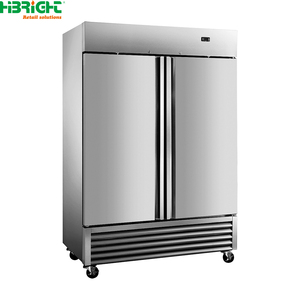 Machine à glaçons verticale double température 590L robuste en acier inoxydable 304, équipement de réfrigération commercial automatique - Product Image 3
