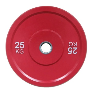 Plaques de <span class=keywords><strong>poids</strong></span> haute température de qualité supérieure 10-55LB avec logo personnalisé pour la musculation et l'haltérophilie - Product Image 3