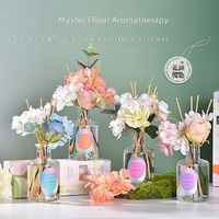 Konservierte Blumen Geschenkbox Aromatherapie-Deko - Langanhaltender Jasmin-Duft für den Hausgebrauch