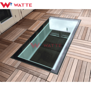 Modern Design Nieuw Ontwerp Waterdicht Antislip Beloopbaar Daken Thermische Prestaties Laag E Glas Lopen Dakraam Automatisch Verticaal - Product Image 4