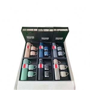 Vaso Térmico Moderno de Acero Inoxidable de Doble Capa con Triple Tapa, Portátil, Personalizado para Oficina y Negocios - Product Image 5