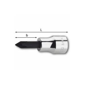 USAG - U02320011 Embouts de douille 1/4 ''pour PHILLIPS®Vis-EAN 8010239189416 DOUILLES À MAIN 1/4" - Product Image 1