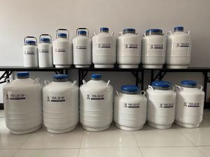 YDS-30-50 Récipient à azote liquide en alliage d'aluminium de 30 L haute capacité pour échantillons de génétique bovine en laboratoire, longue durée de vie - Product Image 5