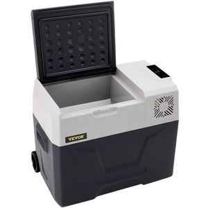 Refrigerador para Auto <span class=keywords><strong>VEVOR</strong></span>, Almacén UE, Refrigerador Portátil de 12 Voltios, Congelador de 40 L de Una Sola Zona con Ruedas y Asa - Product Image 1