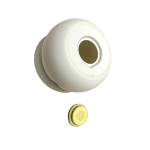 850ML 1500ML Witte Keramische Crematie Urn Hart As Houder Herdenkingsartikel Gouden Hart Vorm Container Kaars Mens Huisdier Kist - Product Image 5