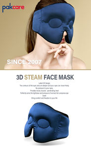 Masker Mata pemanasan microwave biji Flaxseed 3D Premium-bantal mata kompres beraroma Lavender untuk tidur - Product Image 4