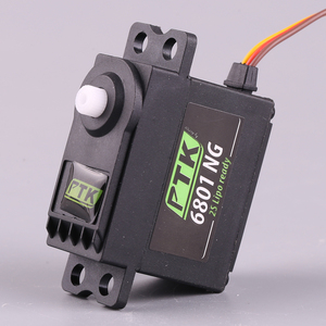 Moteur de direction numérique PTK 6801 NG en plastique pour modèles de bateaux et d'avions à voilure fixe, simulation de direction de robot 40x36x20mm - Product Image 2