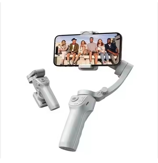 M01 Portable Gimbal Mini Tripod Three-Axis Stabilizer Intelligent Tracking Pan Tilt Three Color Temperature Compensation Light