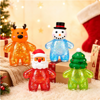 Nouveau PLAYGORO, le bonhomme de neige de Noël, jouet anti-stress à rebond lent, un best-seller amusant et relaxant