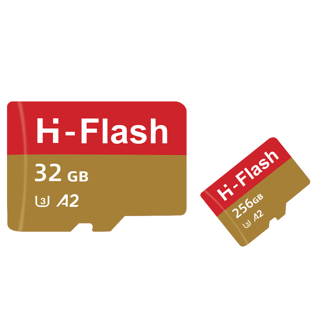 H-Flash Wholesale Sd Storage Card Memory 8G 16G 32G 64G 128G Fast Speed TF Memory Cards Flash Memory Cards for All Cellphones