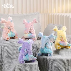 Jouets en peluche animés <span class=keywords><strong>de</strong></span> 20 cm pour bébés, animaux en peluche chantants pour les tout-petits <span class=keywords><strong>de</strong></span> 0 ans et plus, jouets originaux sur le thème <span class=keywords><strong>de</strong></span> la mythologie chinoise - Product Image 2