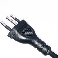 Brésil INMETRO approbation cordon d'alimentation prise à 3 broches rallonge 10A 20A 250V pour cuisinière électrique Scanner sèche-cheveux