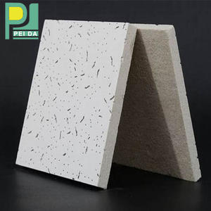 Usine <span class=keywords><strong>de</strong></span> Guangzhou <span class=keywords><strong>de</strong></span> tuile <span class=keywords><strong>de</strong></span> <span class=keywords><strong>plafond</strong></span> acoustique en fibre minérale fissurée fine - Product Image 3