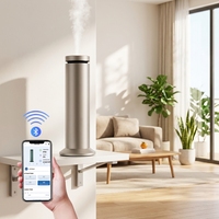 Diffuseur d'arômes de bureau AeroScent K26s Tower 200ml en alliage d'aluminium avec contrôle par application, machine à parfum 130 ㎡   5 couleurs